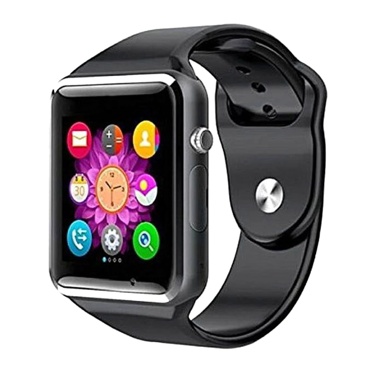 A1 SIM-Supported Smart Watch with double battery and Calling Function Memory Card Support