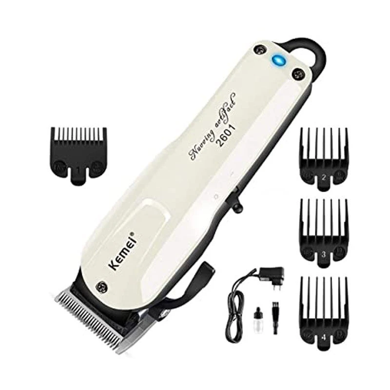 Kemei KM-2601 AC/DC Professional Rechargeable Hair Clippers
