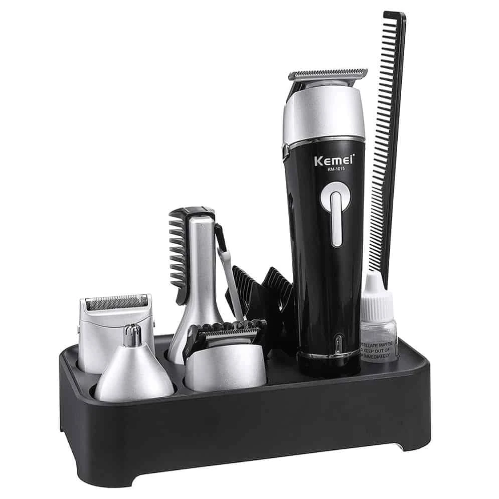 Kemei KM-1015 Kemei 5 In 1 Hair Clipper & Beard Trimmer