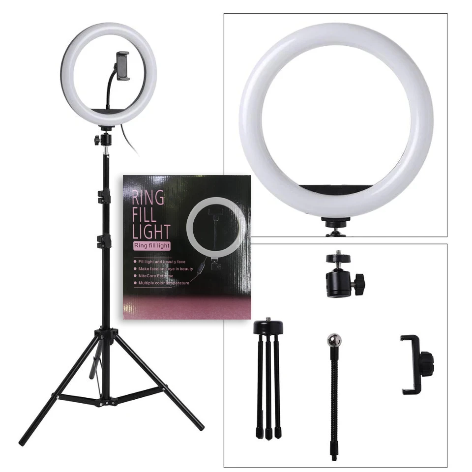 10 Inch Ring Light with 7Fit Stand