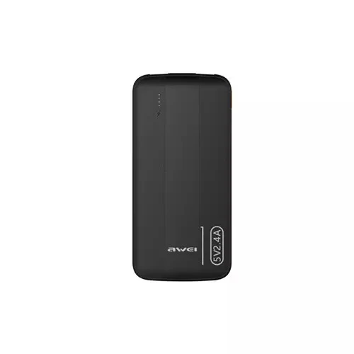 Awei P20K Dual Output 2.4A Slim Power Bank - 10000mAh