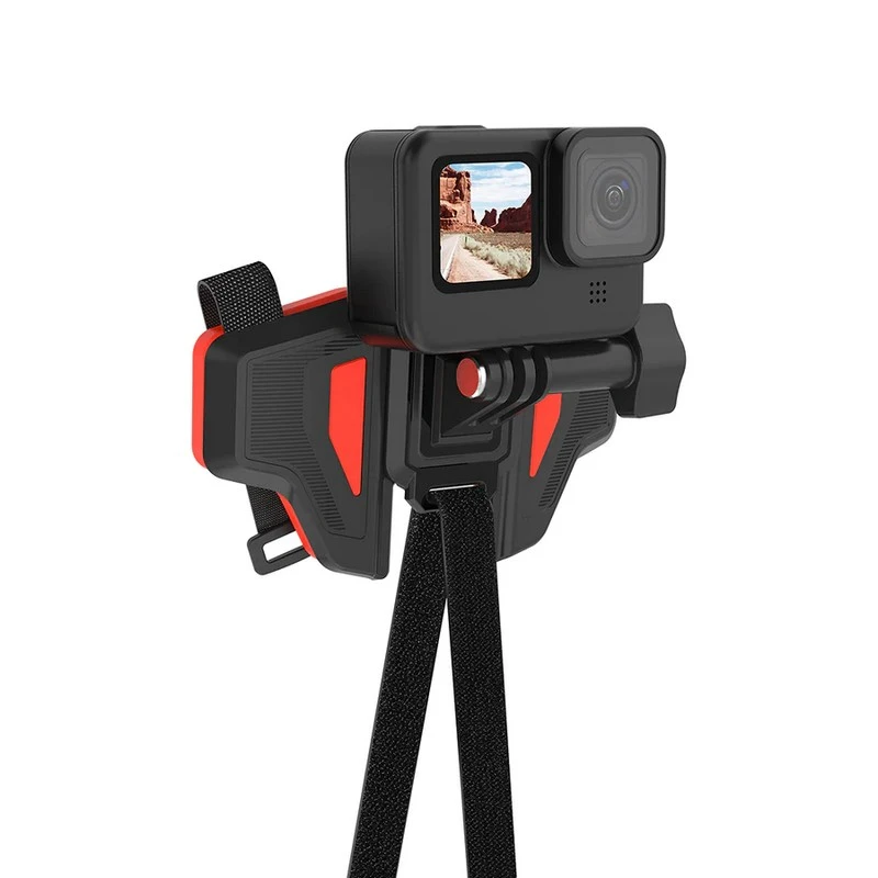 Telesin GP-HBM-MT2 Motorcycle Helmet Chin Mount for Action Cameras