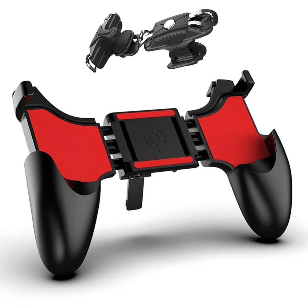 5 In 1 PUBG Mobile Games Trigger Grip Gamepad - Finger Sleeve