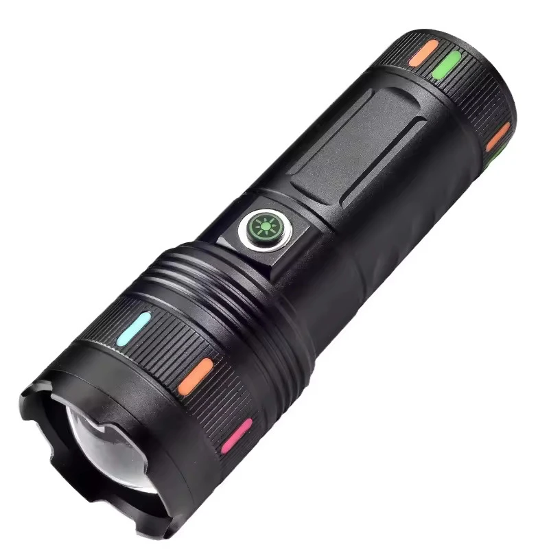 Powerful rechargeable Digital Torch Zoom Light
